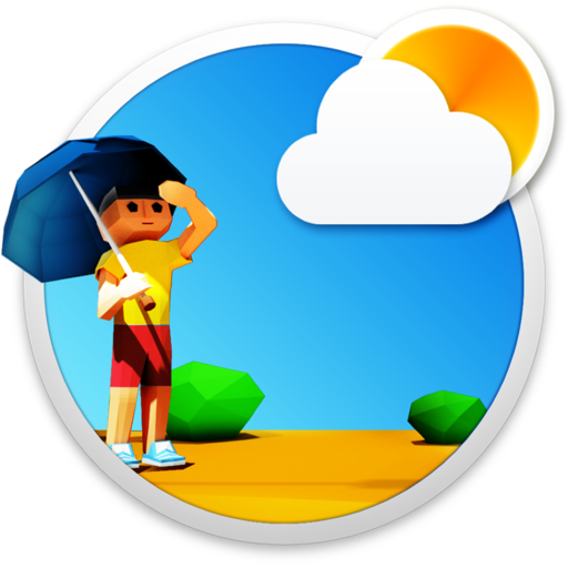 3DWeather Mac激活版-3DWeather for Mac(3D动画天气软件) 下载