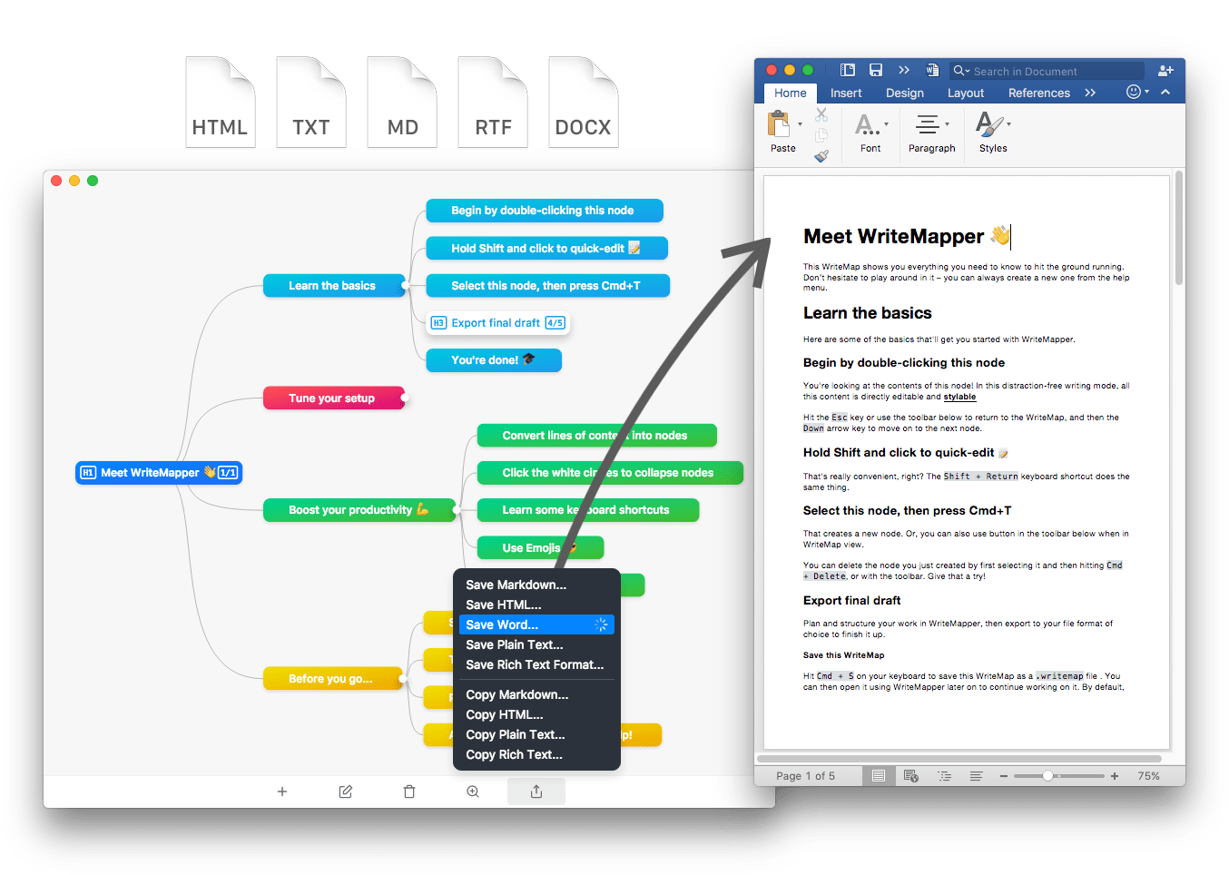 WriteMapper for mac_WriteMapper mac版下载_Mac思维导图下载