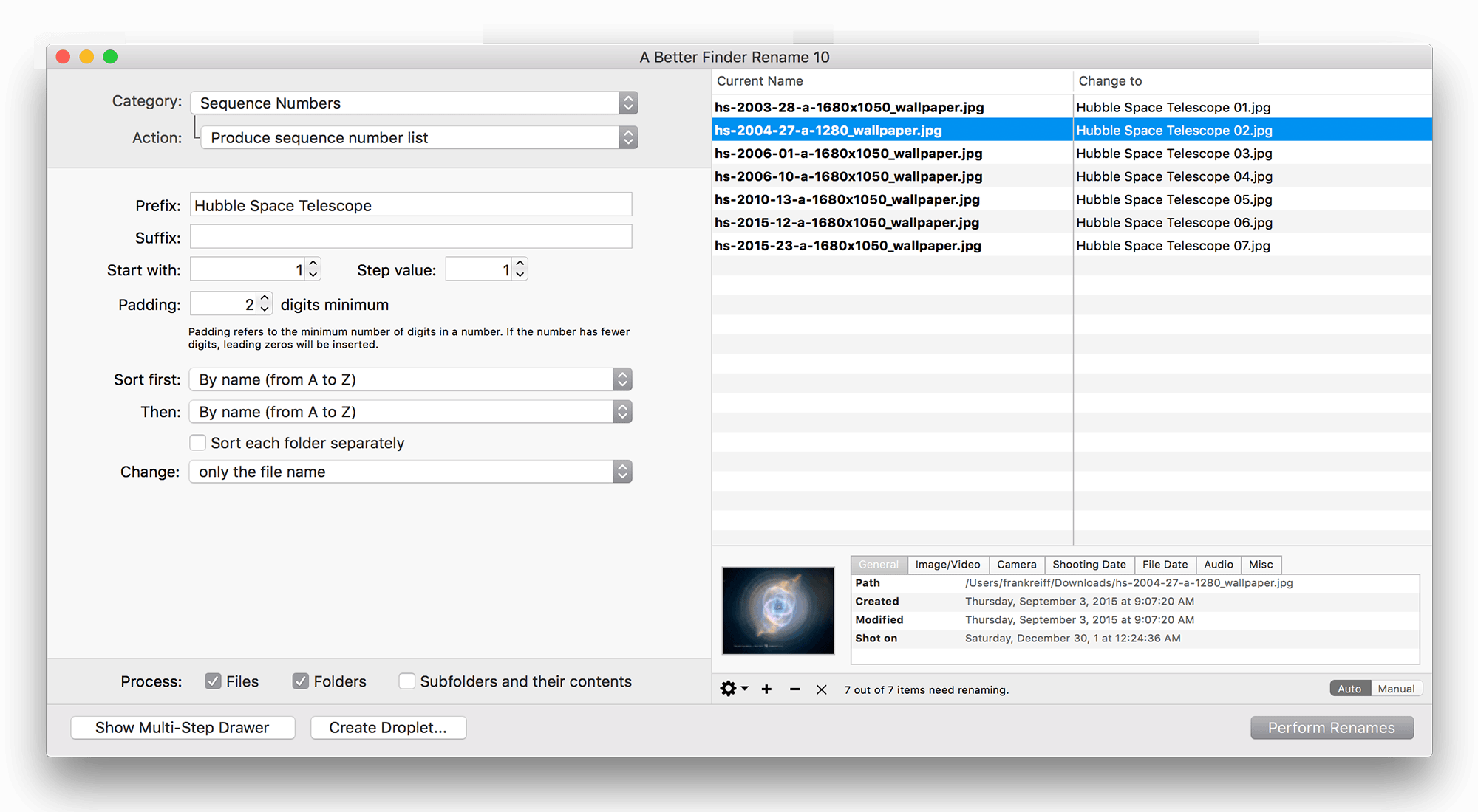 A Better Finder Rename 11.07 Mac 破解版 - 最好用的文件批量重命名工具