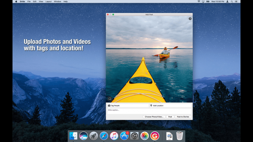 Grids for Instagram 5.8.1 Mac 破解版 优秀的Instagram客户端