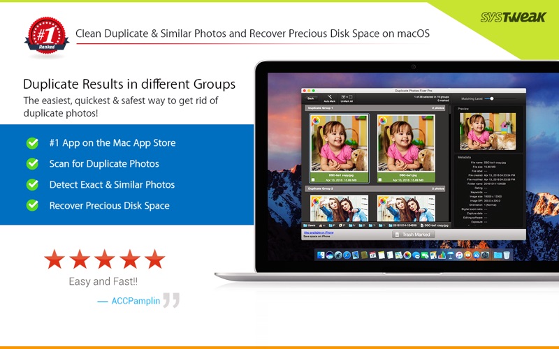 Duplicate Photos Fixer Pro 2.16 Mac 破解版 - 重复图片清理