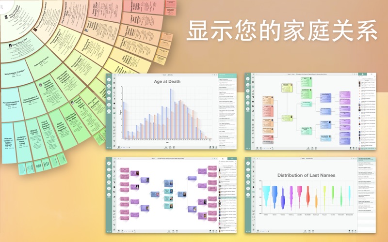 MacFamilyTree Mac 破解版 Mac上最强大的家谱制作软件