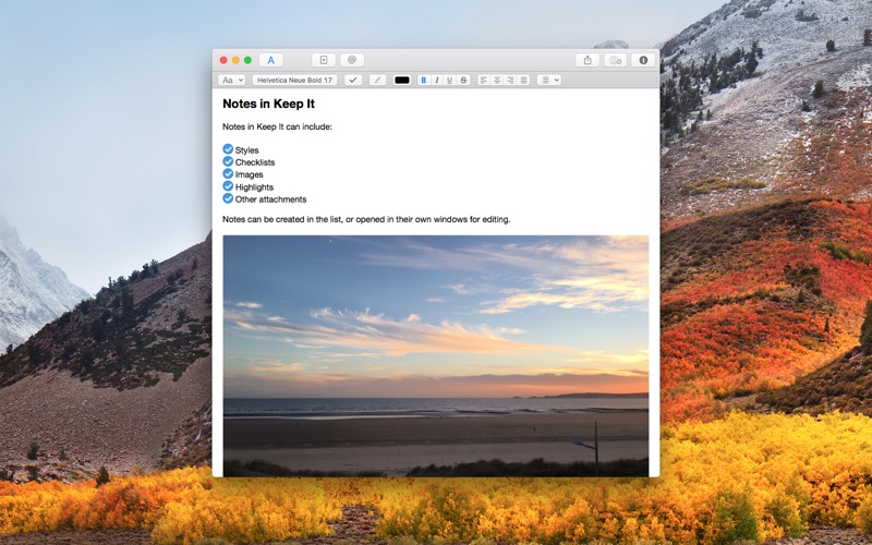 Keep It 1.7.5 Mac 破解版 - 优秀的文本笔记工具