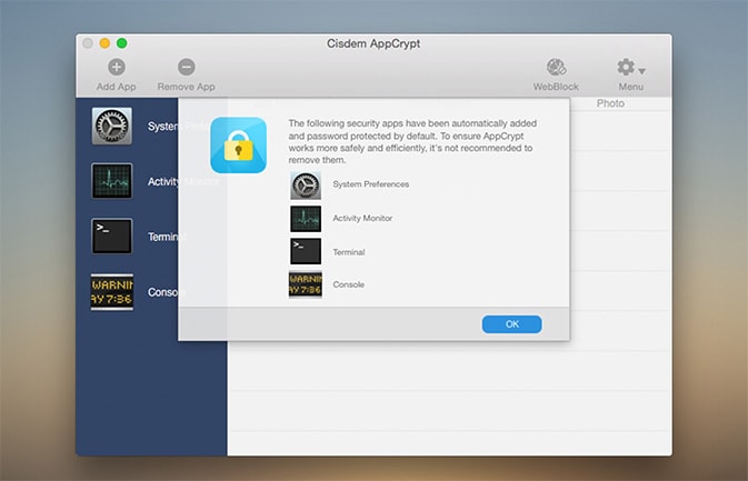 Cisdem AppCrypt 4.5.0 Mac 破解版 应用加锁保护您的应用程序