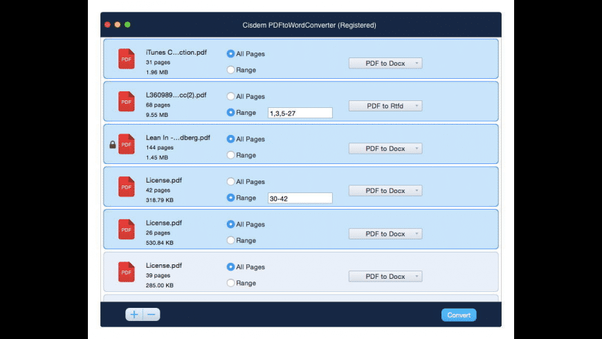 Cisdem PDF to Word Converter with OCR Mac 破解版 PDF转换Word编辑器