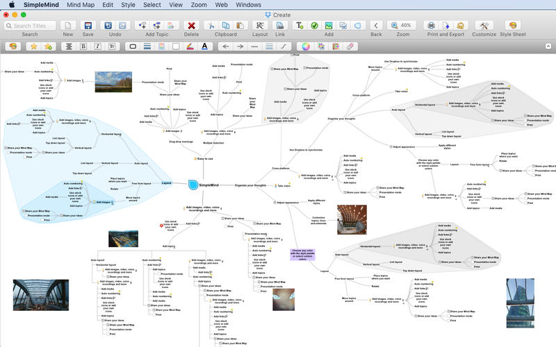 SimpleMind for Mac 1.24.0 激活版 - 简单易用的思维导图工具