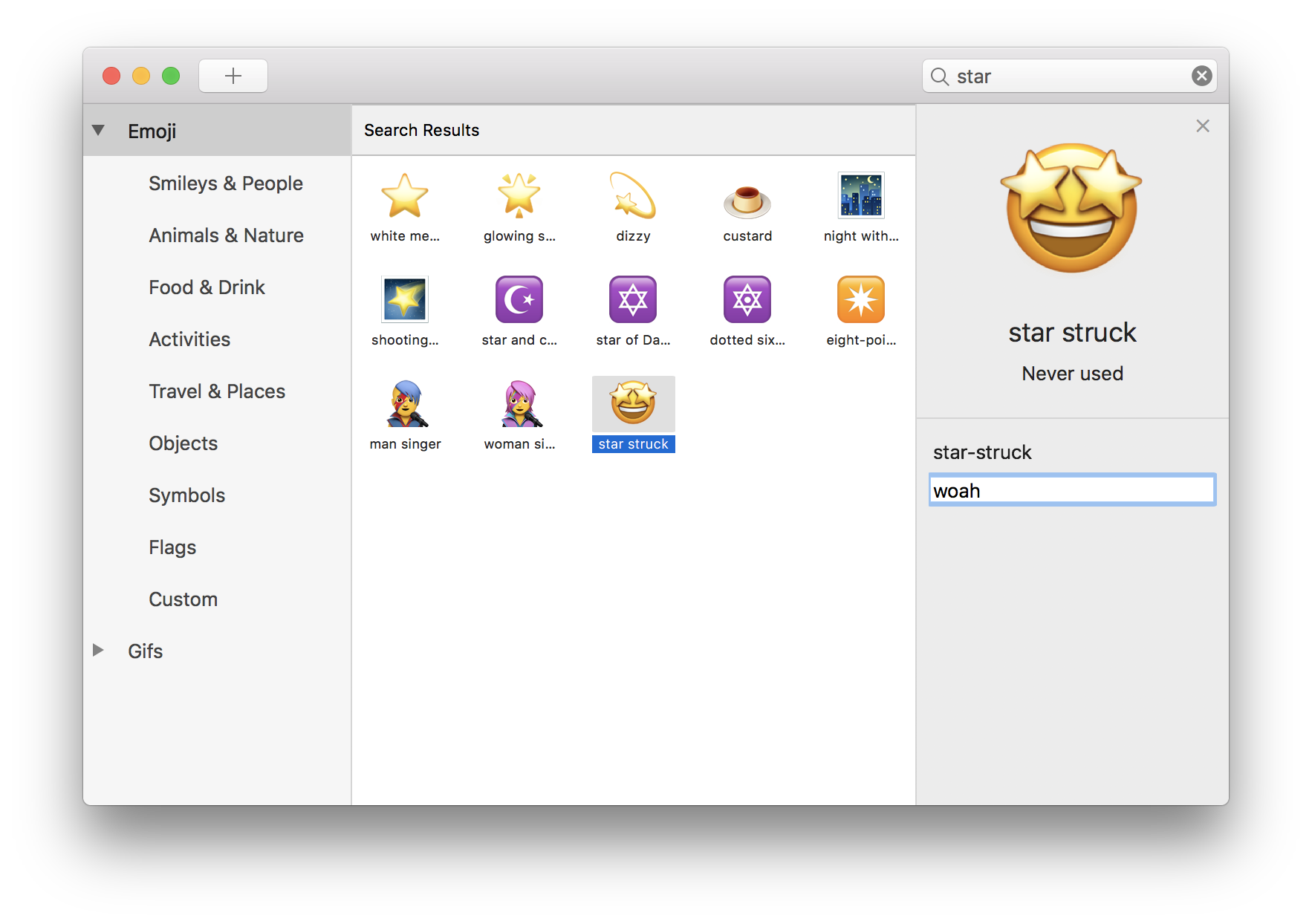 Rocket Pro Mac 1.5.1 破解版 - Emoji表情符号