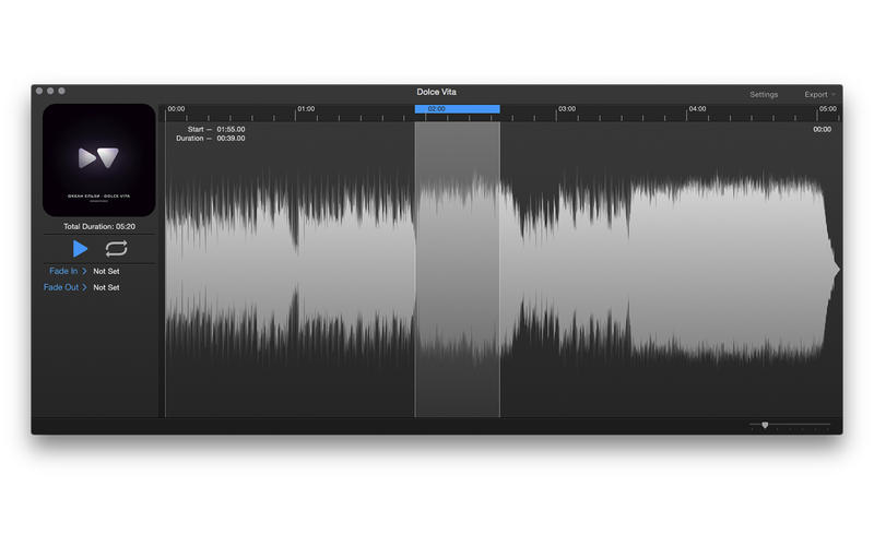 i39 1.6 Mac 破解版 – 简单、快捷铃声制作软件