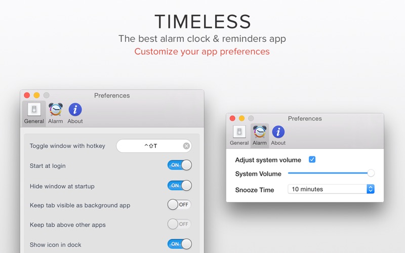 Timeless 1.9 Mac 破解版 - 好用漂亮的闹钟和提醒工具