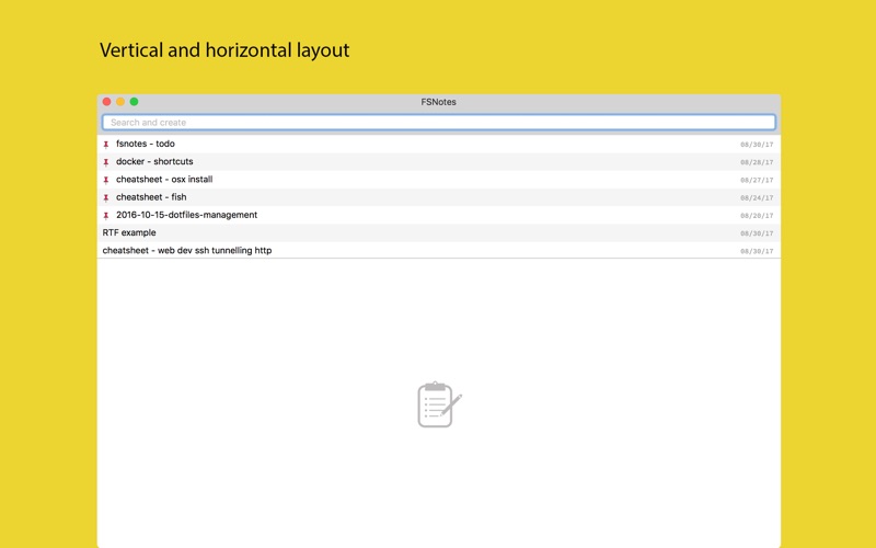 FSNotes for Mac 2.0.2 破解版 - 简洁纯文本编辑应用