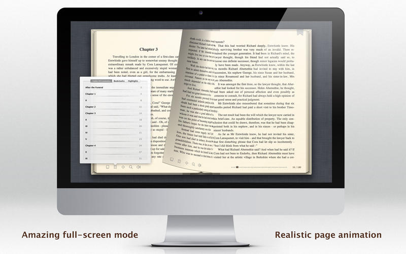 BookReader for Mac 5.13 激活版 - 最精美的电子书阅读器