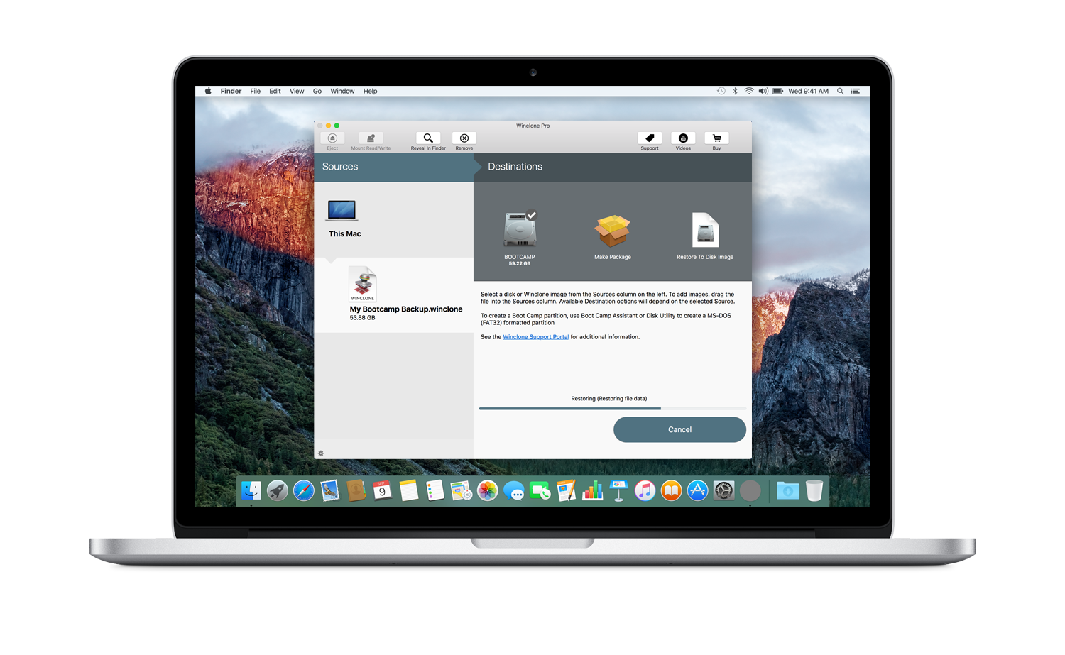 Winclone Pro 7 for Mac 7.0.1 破解版 - 强大的Windows分区备份还原工具