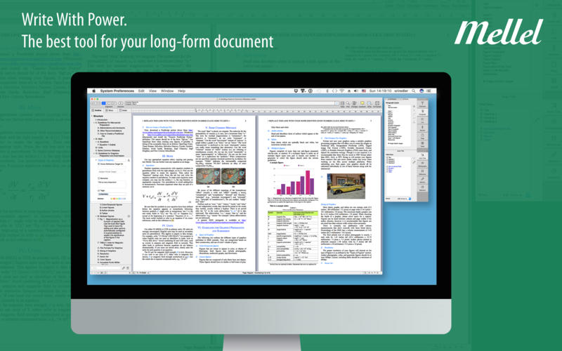 Mellel for Mac 4.1.1 破解版 - Mac上领先的文字处理程序