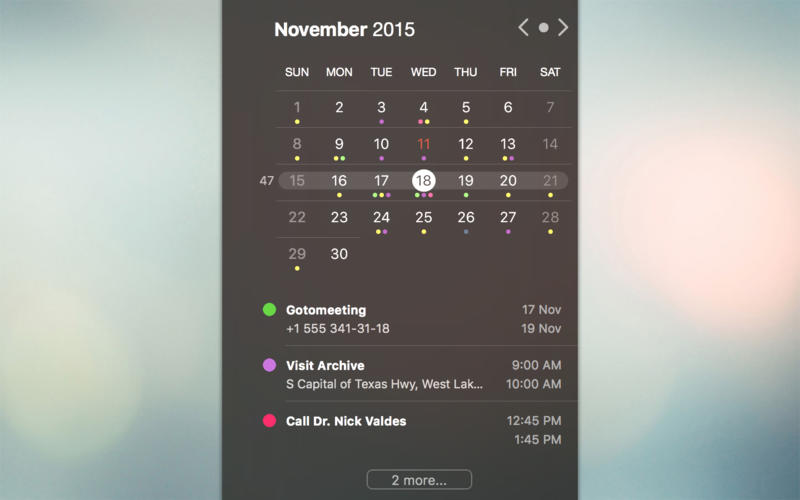 Calendarique for Mac 3.1 破解版 - 优秀的日历软件