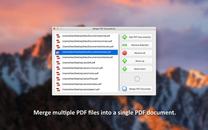 PDF Plus for Mac 1.1.1 破解版 - 小巧实用的PDF文档合并、分割、水印和裁剪应用