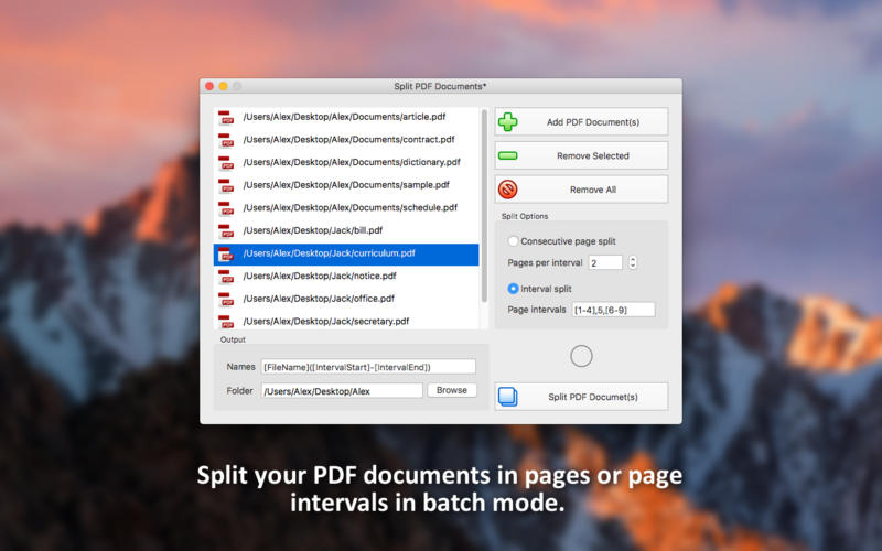 PDF Plus for Mac 1.1.1 破解版 - 小巧实用的PDF文档合并、分割、水印和裁剪应用