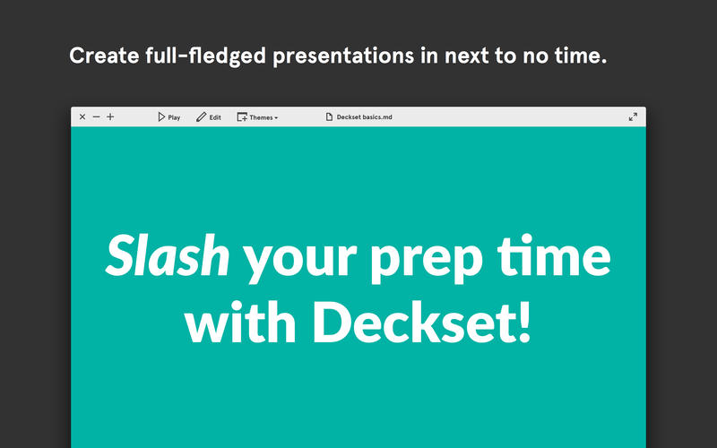 Deckset for Mac 2.0.0 破解版 – Mac上创意优秀的幻灯片制作工具