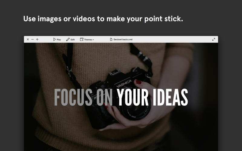 Deckset for Mac 2.0.0 破解版 – Mac上创意优秀的幻灯片制作工具