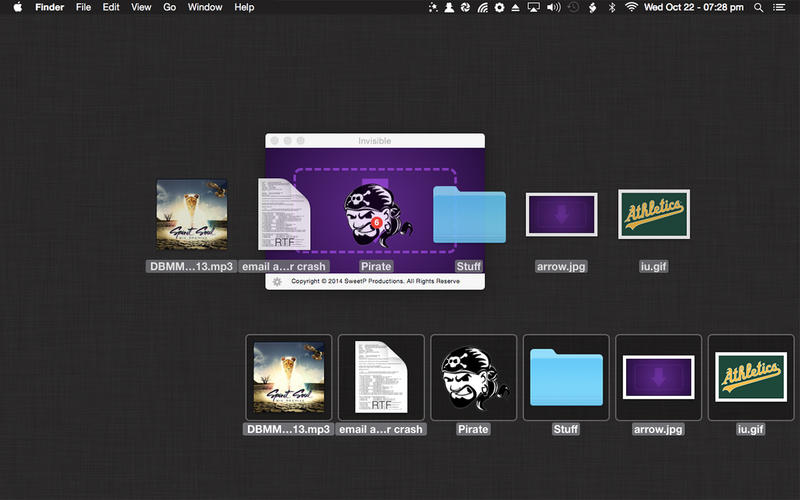 Invisible for Mac 2.1.1 破解版 - 隐藏文件、文件夹 
