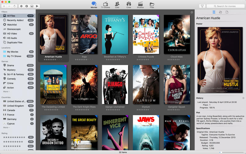 Movie Explorer for Mac 1.8.0 激活版 - 电影资源管理器