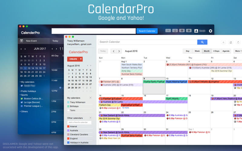 CalendarPro for Google for Mac 3.0.5 破解版 - 谷歌日历工具