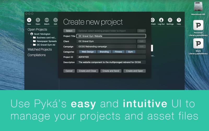 Pyká Project Manager for Mac 1.0.7 破解版 - Mac项目管理软件