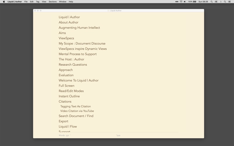Liquid | Author for Mac 1.5.2 破解版 - 文编编辑器