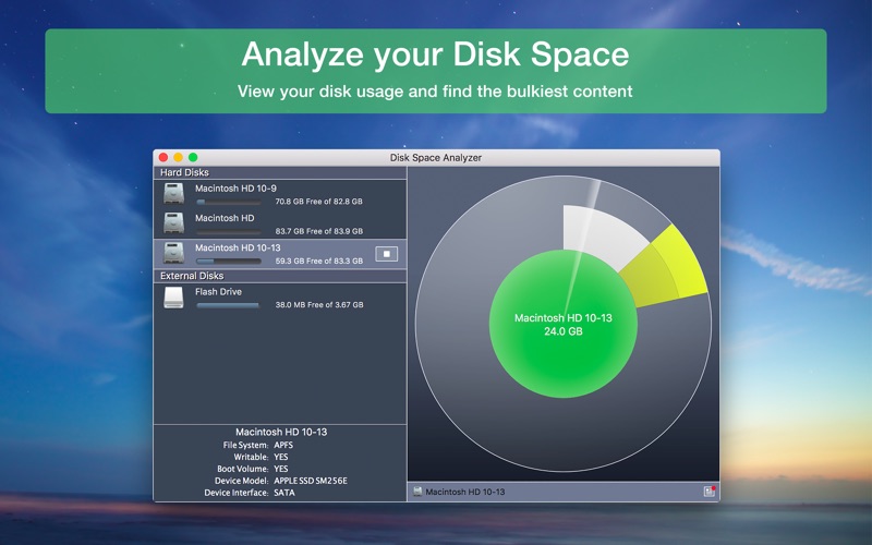 Disk Space Analyzer for Mac 2.4 激活版 - 磁盘空间分析器