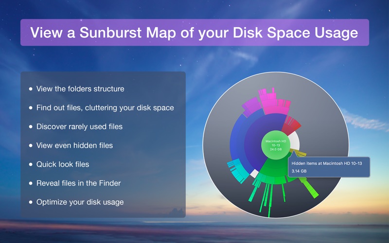 Disk Space Analyzer for Mac 2.4 激活版 - 磁盘空间分析器