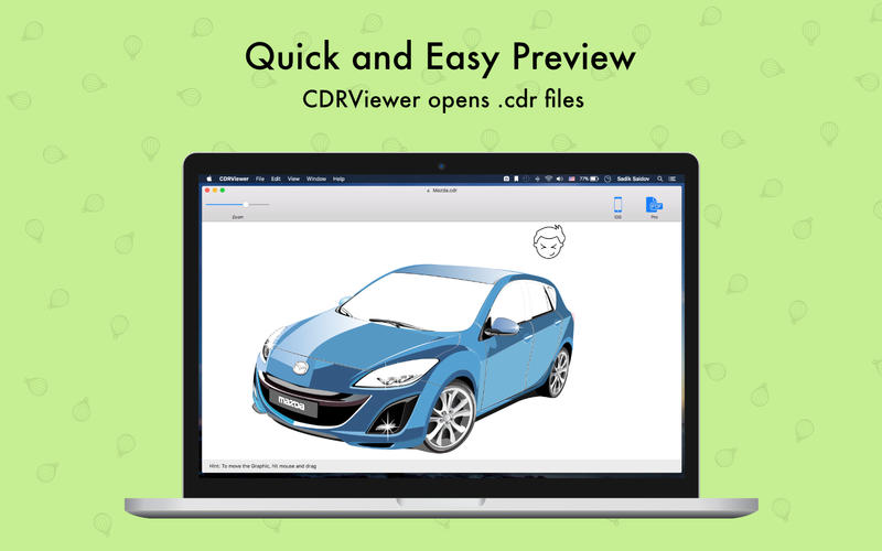 CDRViewer Pro for Mac 2.2 破解版 - CorelDRAW文件查看利器