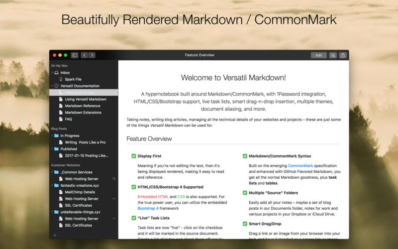 Versatil Markdown for Mac 2.0.15 注册版 - 文本编辑器