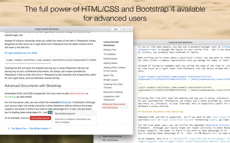 Versatil Markdown for Mac 2.0.15 注册版 - 文本编辑器