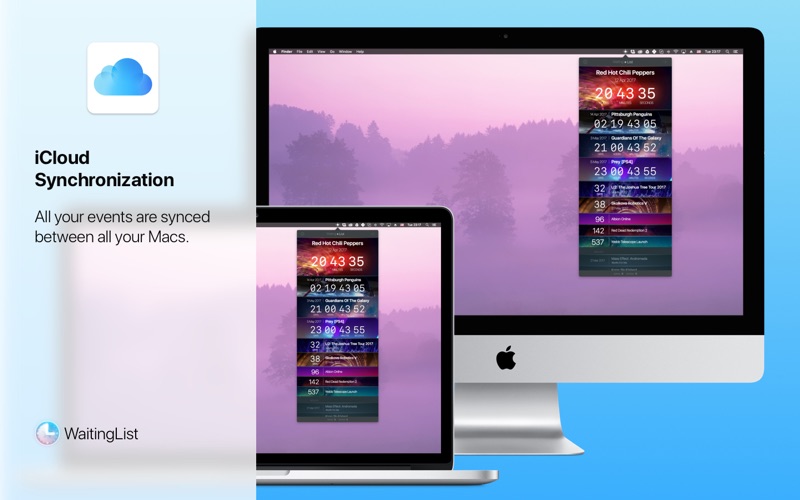 WaitingList for Mac 1.2.3 破解版 - 倒计时工具