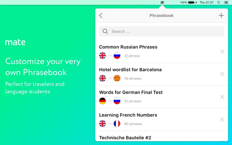 Mate – best Instant Translator for Mac 4.0.0 破解版 - 翻译软件