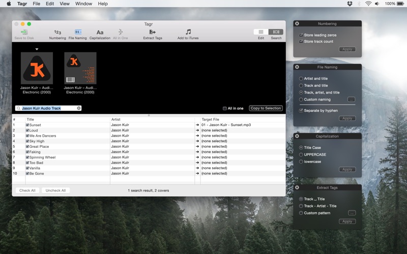 Tagr for Mac 4.11.0 激活版 - MP3/M4A/FLAC整理工具