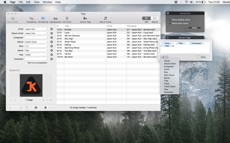 Tagr for Mac 4.11.0 激活版 - MP3/M4A/FLAC整理工具