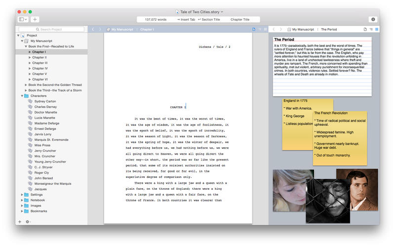 Storyist for Mac 3.5 序号版 - Mac 上优秀的故事开发写作工具