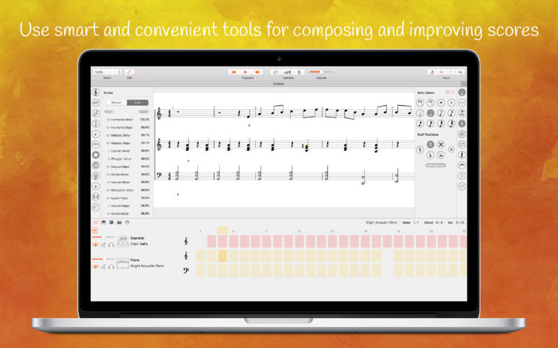 Stave’n’Tabs Pro for Mac 3.6 破解版 - 优秀的乐谱编辑制作工具