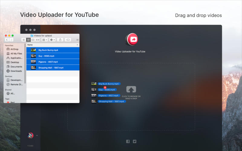 Video Uploader for YouTube for Mac 3.0 激活版 - YouTube视频桌面管理