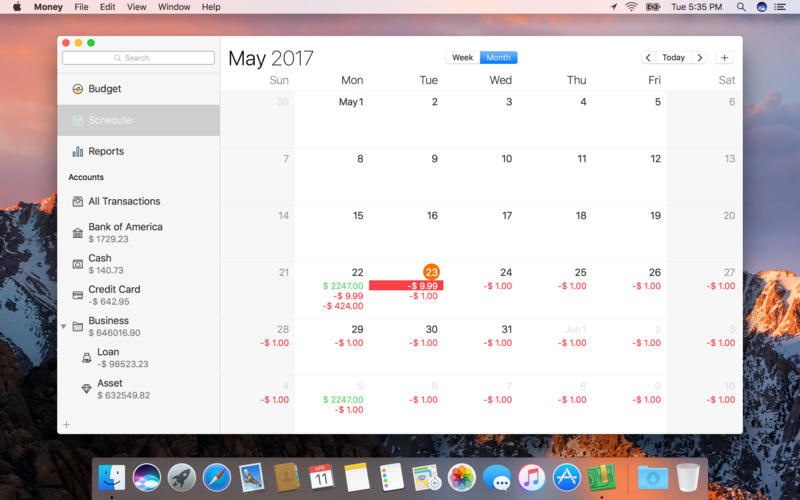 Money for Mac 5.1 破解版 - 优秀的财务管理记账工具