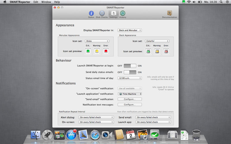 SMARTReporter for Mac 3.1.13 破解版 - 硬盘驱动器故障报警工具