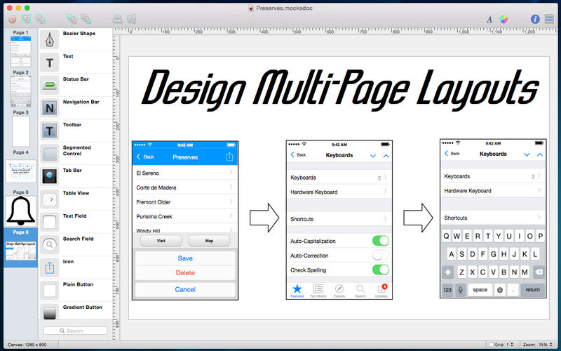 Mocks for Mac 2.6.5 破解版 - 优秀的移动UI原型设计工具