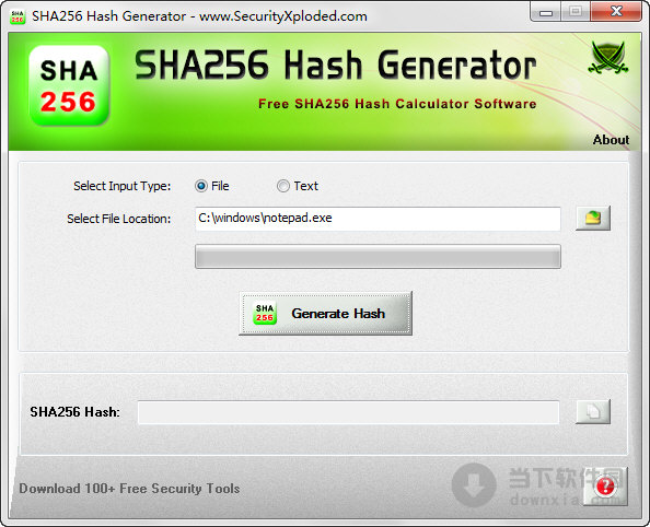 SHA256 Hash Generator