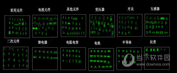 autocad电气元件库下载