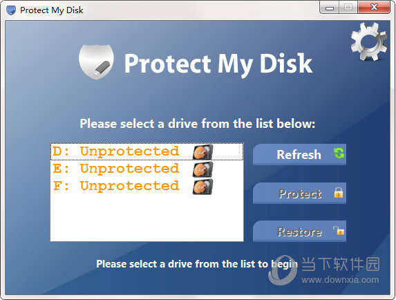 Protect My Disk