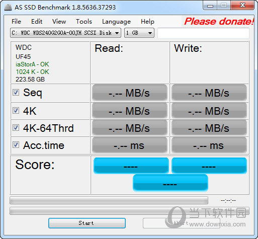 AS SSD Benchmark 绿色版