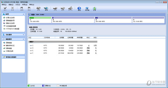 硬盘分区工具中文版下载