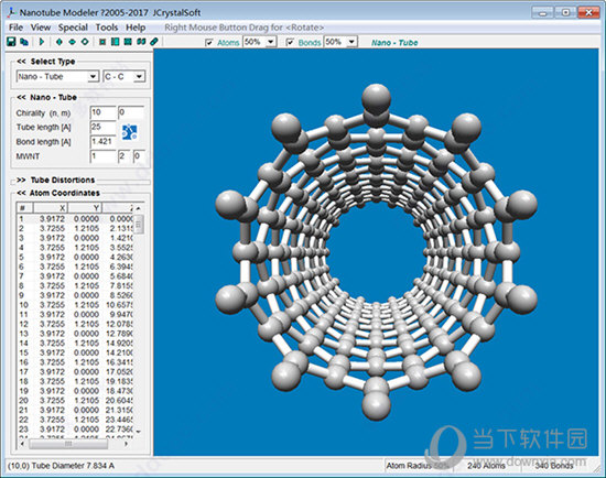 Nanotube Modeler