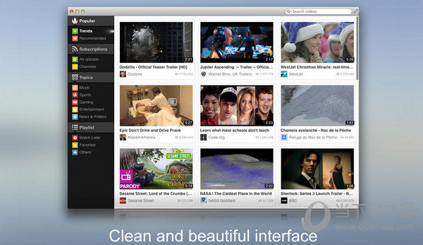 Youtube for Mac