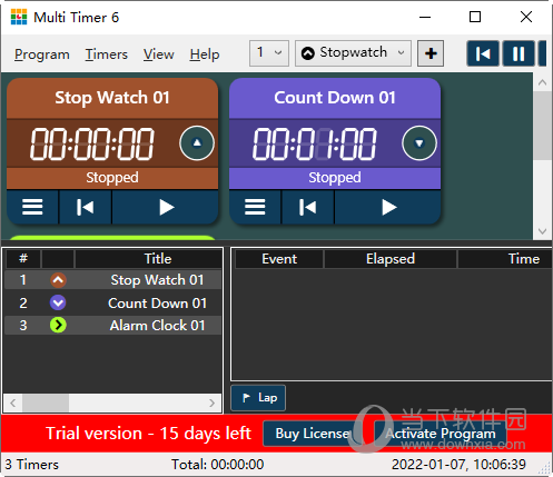 Programming Multi Timer